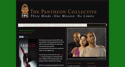 Desktop Screenshot of pantheoncollective.com